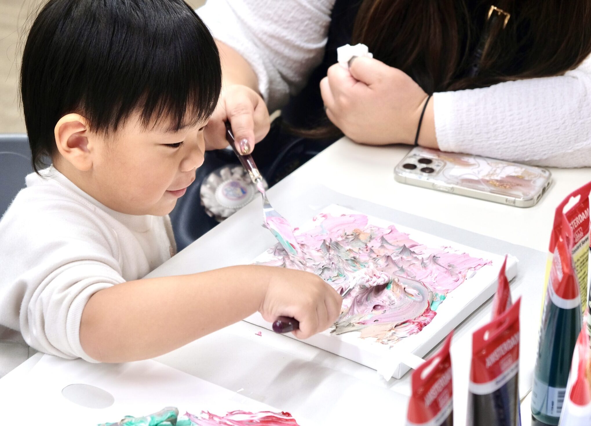 【イーアスつくば】テクスチャアートワークショップを開催しました！